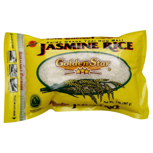 Golden Star Jasmine Rice (12x2LB )