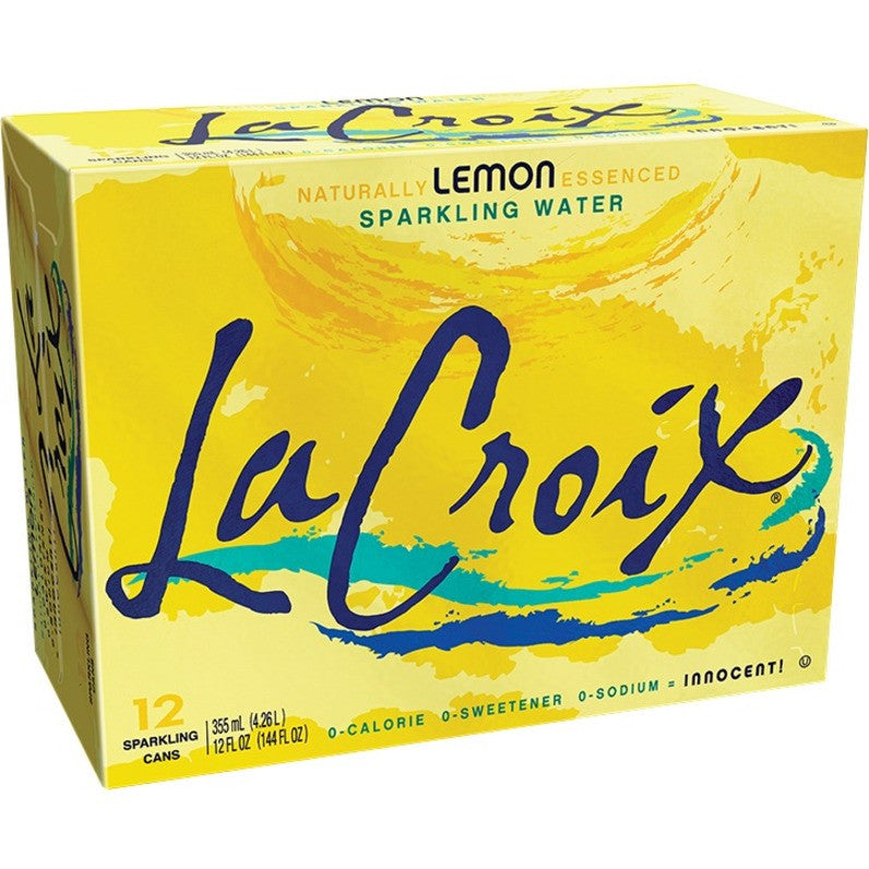 Lacroix Lemon Sparkling Water (2x12x12OZ )