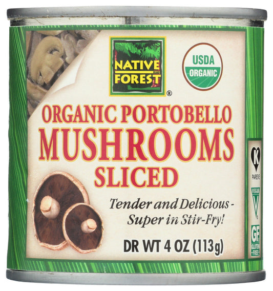 Native Forest Organic Sliced Portobello Mushrooms (12x7Oz)