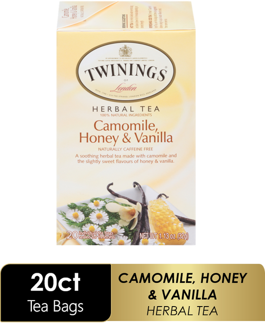 Twinings Herbal Camomile, Honey & Vanilla Tea (6x20 Bag)