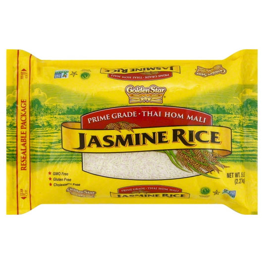 Golden Star Jasmine Rice (6x5LB )