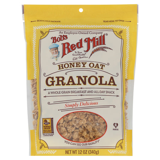 Bob's Red Mill Honey Oat (4x12 Oz)