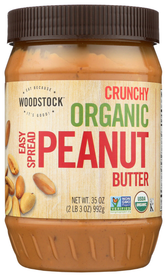 Woodstock Crnchy PButter Slt (12x35OZ )