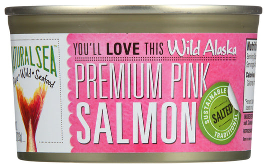 Natural Sea Premium Alaskan Pink Salmon Salted (12x7.5Oz)