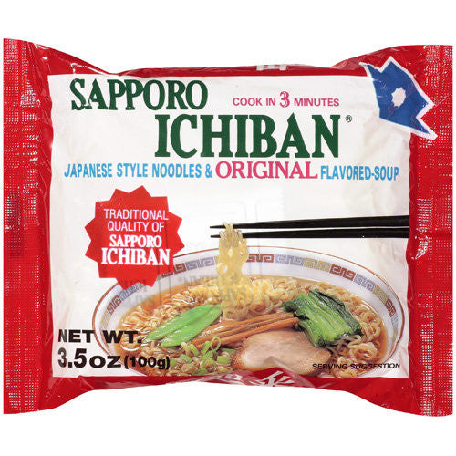 Sapporo Soy Sauce Noodle Soup (24x3.5Oz)