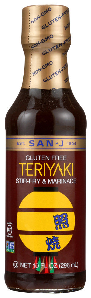 San-J Teriyaki Cooking Sauce (6x10 Oz)