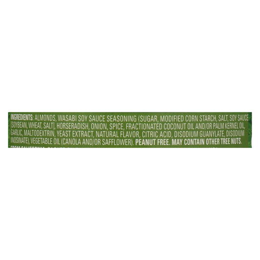 Blue Diamond Bold Wasabi & Soy Almonds  - Case Of 12 - 6 Oz