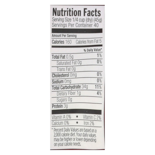 Lundberg Family Farms Organic White Basmati Rice  - Case Of 6 - 4 Lb