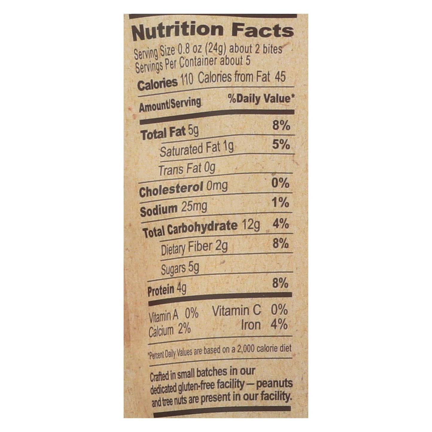 The Gfb Dark Chocolate Peanut Butter Bites  - Case Of 6 - 4 Oz
