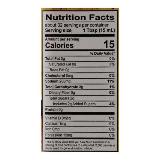 World Harbor Lemon Pepper And Garlic Seafood And Poultry Sauce And Marinade - Case Of 6 - 16 Fl Oz.