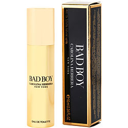 Ch Bad Boy By Carolina Herrera Edt Travel Spray 0.34 Oz Mini