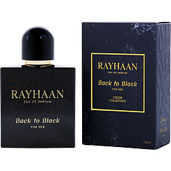 Rayhaan Back To Black By Rayhaan Eau De Parfum Spray 3.4 Oz