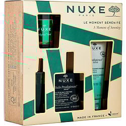 A Moment Of Serenity Set: Huile Prodigieuse Neroli 100ml + Prodigieux Neroli Le Parfum 15ml + Prodigieux Neroli Relaxing Shower Gel + Prodigieux Neroli Candle 70g --4pcs