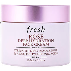 Rose Deep Hydration Face Cream W/damask Rose & Hyaluronic Acids  --100ml/3.3oz