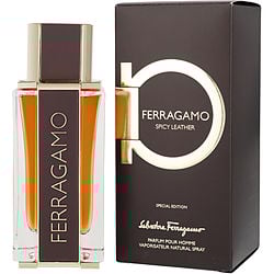 Ferragamo Spicy Leather By Salvatore Ferragamo Parfum Spray 3.4 Oz (special Edition)
