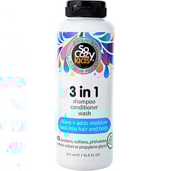 3 In 1 Shampoo + Conditioner + Wash 10.5 Oz